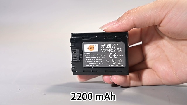 Amazon.com : DSTE 2-Pack NP-FZ100 Compatible with Sony FX3, FX30
